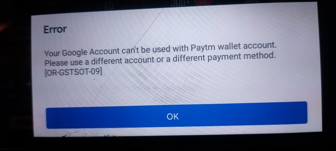 Transaction error - Google Play Community