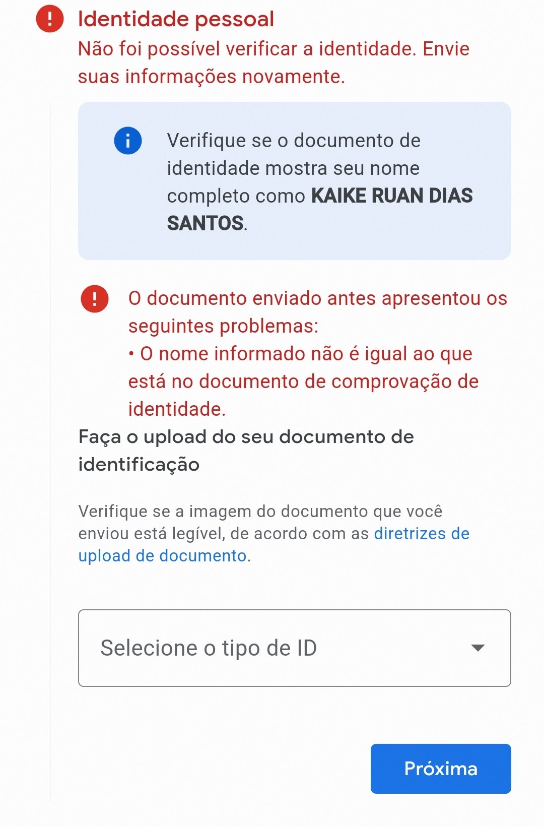 Por que verificar a conta - Comunidade Google Play