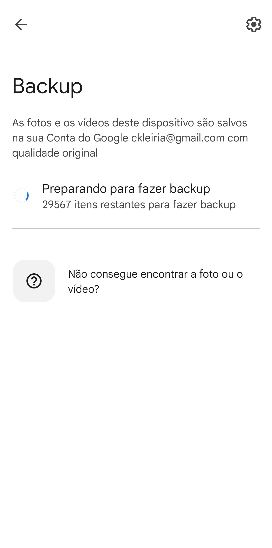 Minhas fts que não fiz backup mas ficou no Google fts pode ser