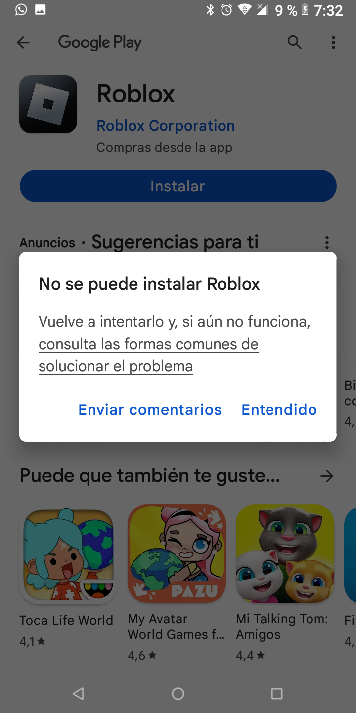 Configuración de Google play al comprar robux - Comunidad de Google Play