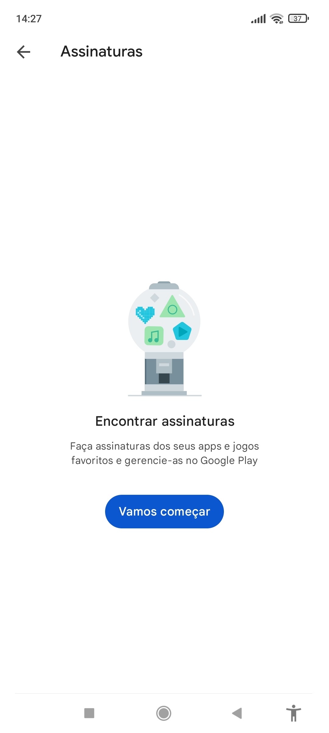 Cancelei a compra e não recebi o reembolso de volta. O aplicativo dá erro.  - Comunidade Google Play