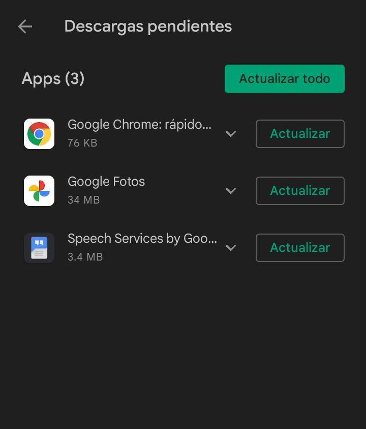 Cómo activar las notificaciones de actualizaciones de apps de la Play Store