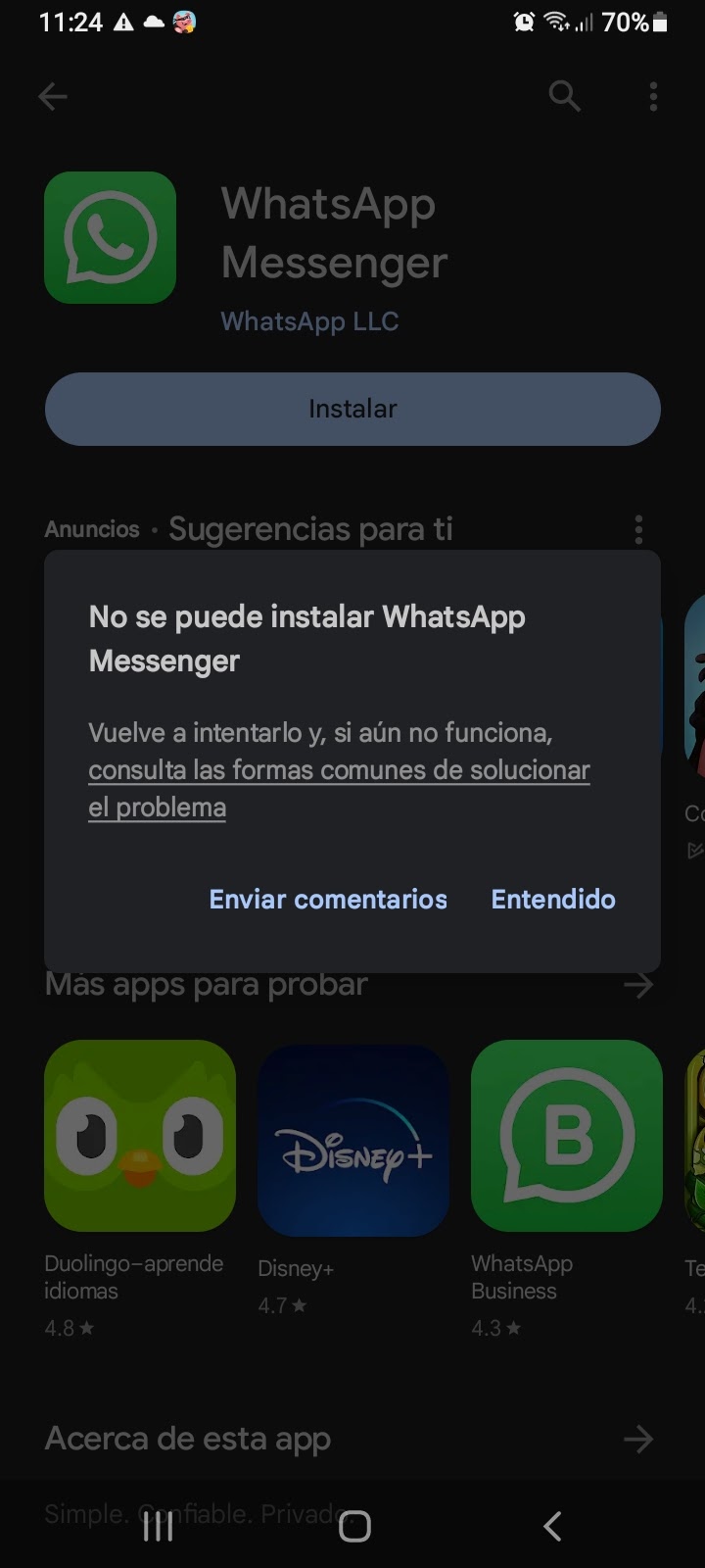 Cómo instalar la app de Whatsapp con Petal Search o AppGallery en