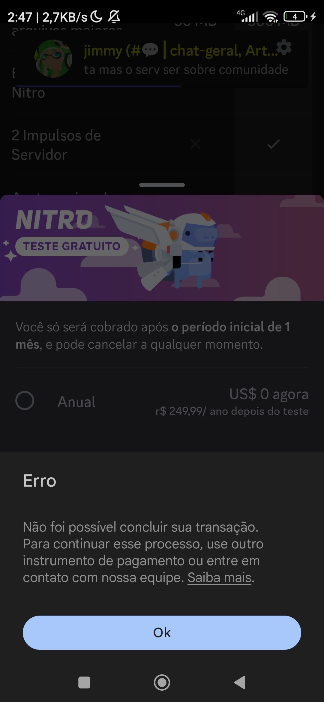 Servidor do Discord da Comunidade