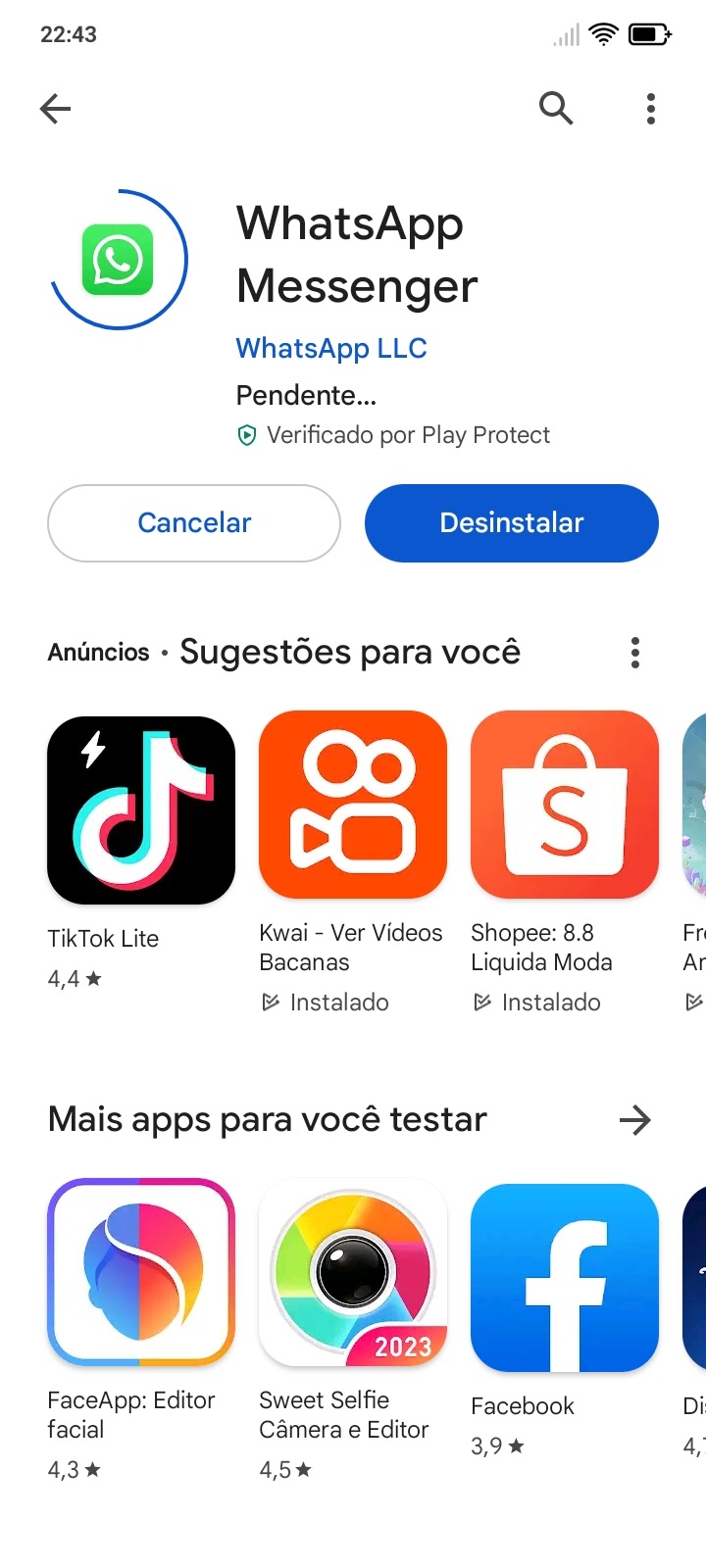 Não é possível instalar/atualizar apps na Play Store - Comunidade Google  Play