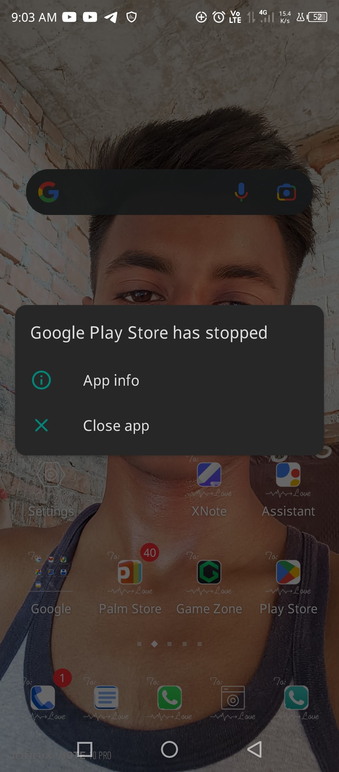 app not working - Google Play Community