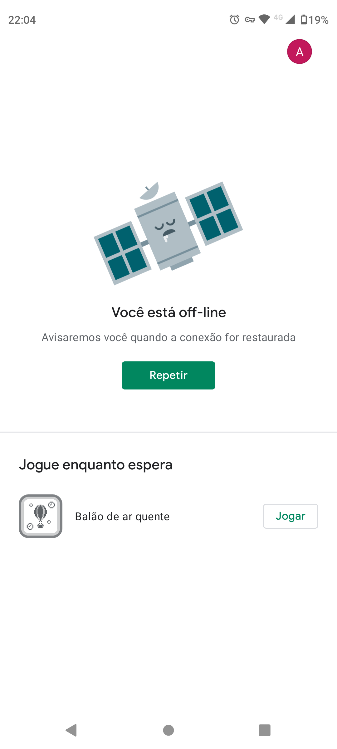 Não consigo baixar um jogo - Comunidade Google Play