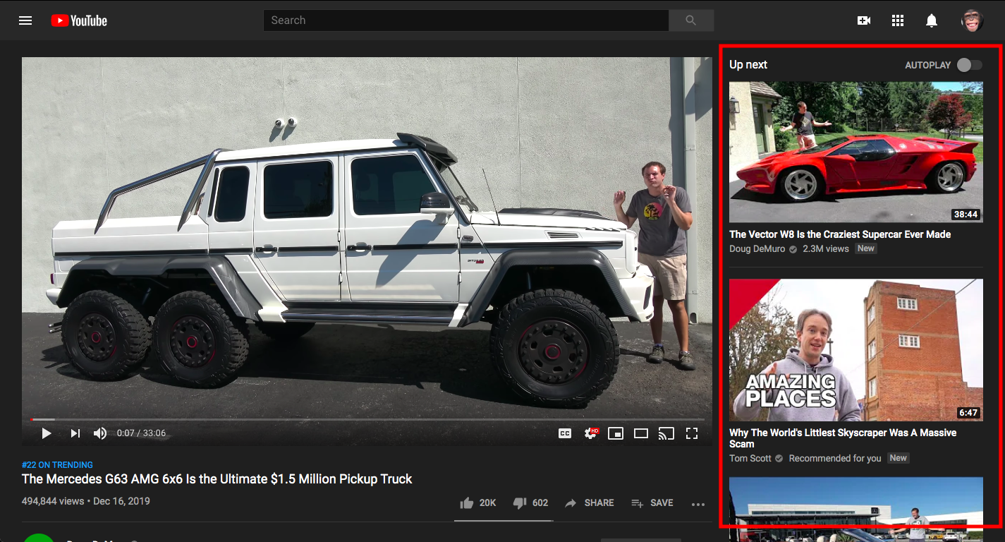 Youtube Up Next Thumbnails Are Huge Youtube Help