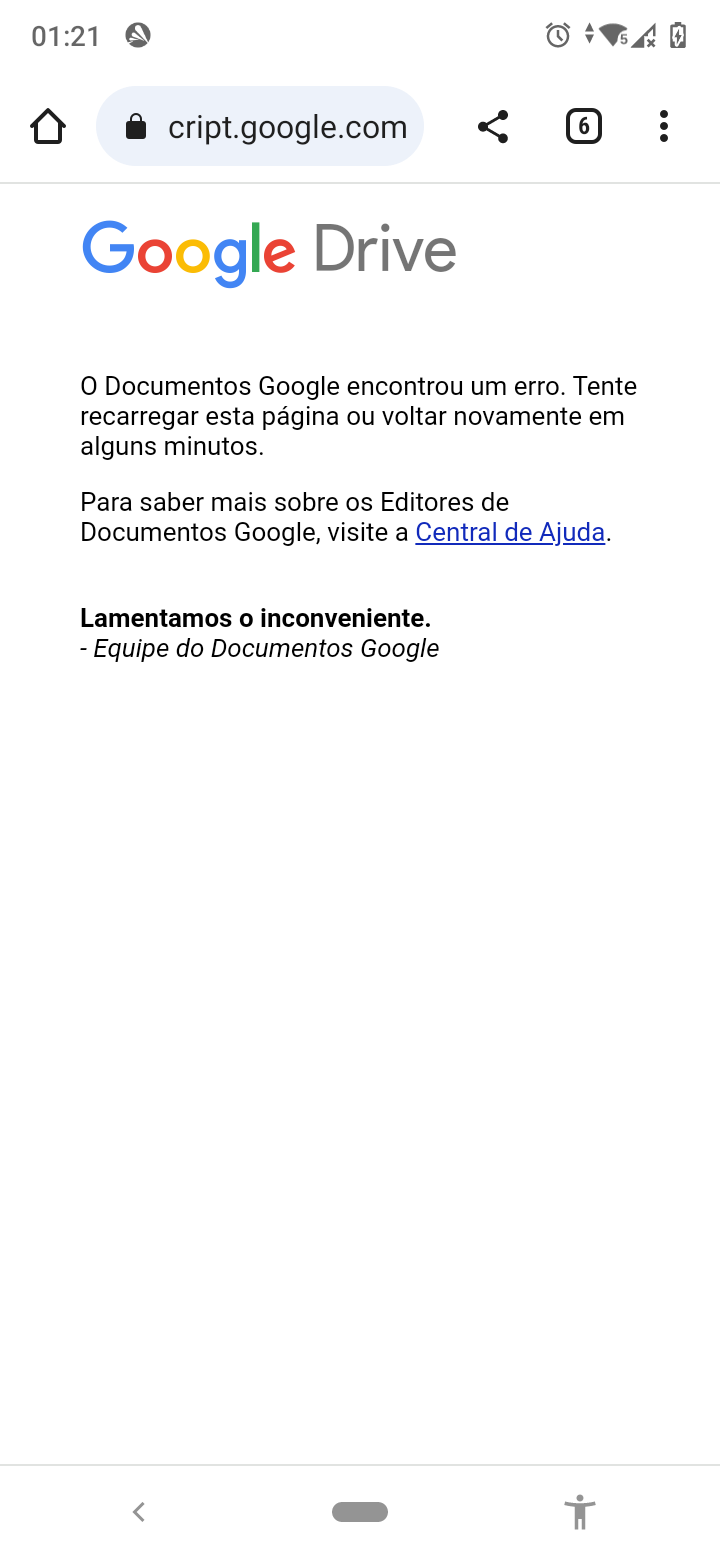 Google drive do navegador versus Google drive do aplicativo - Comunidade  Editores de Documentos Google