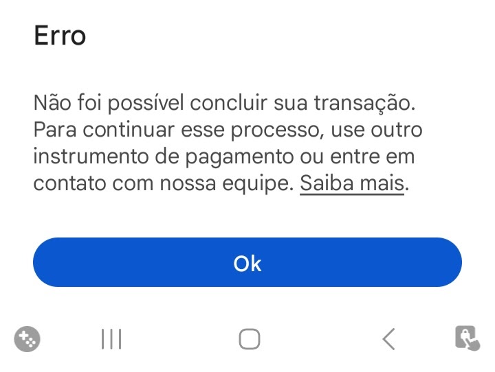 Não consigo renovar minha assinatura na ROBLOX - Comunidade Google Play