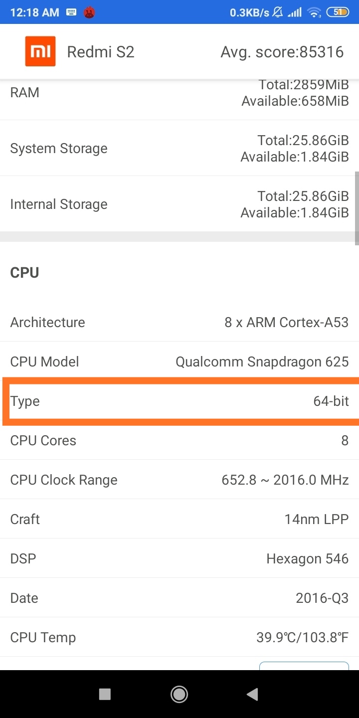 My android has a 64 bit proccessor but 32 bit os is intalled in it. Can I  intall a 64 bit os in it? - Android Community