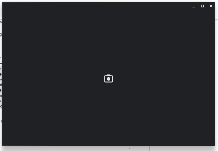 Update ChromeOS and restart the camera system