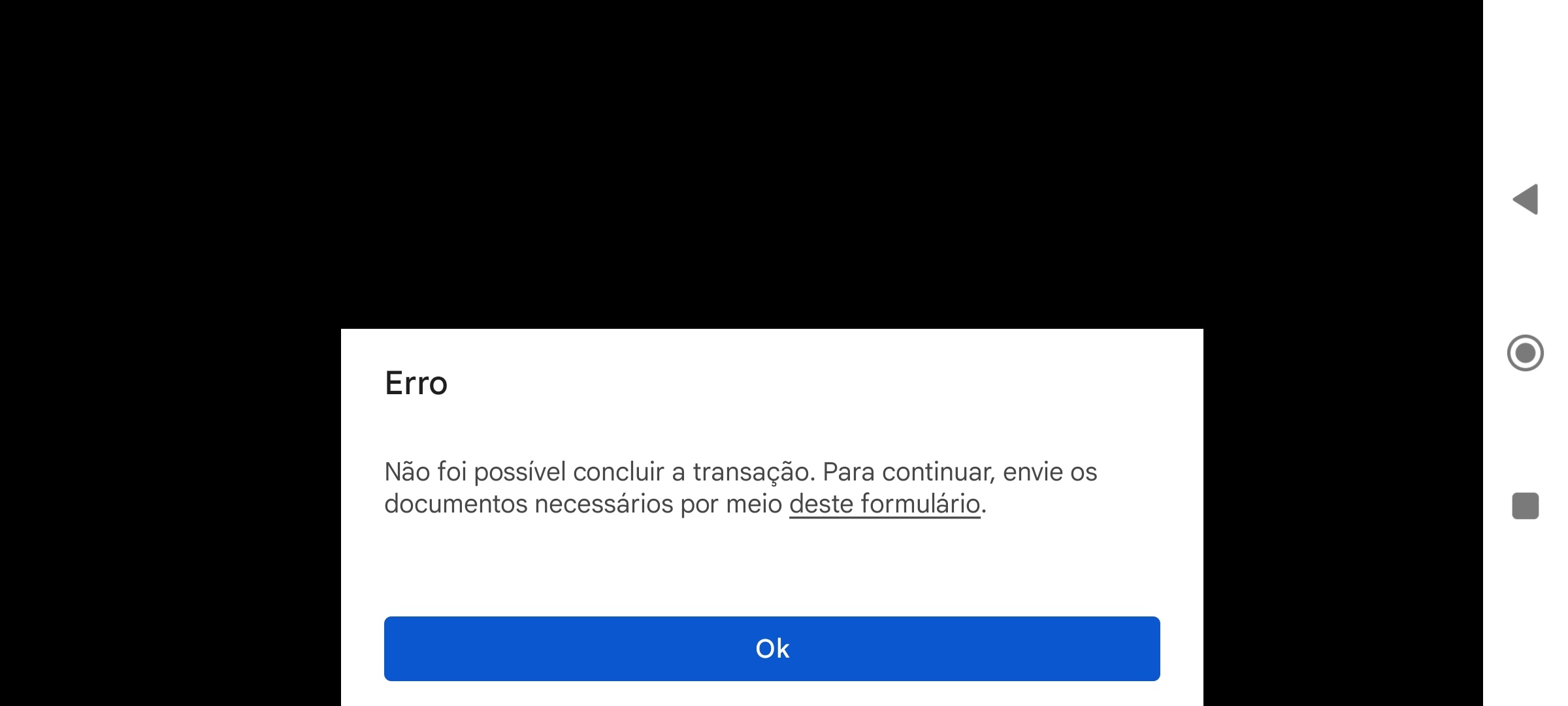 erro ao conectar a conta - Comunidade Google Play