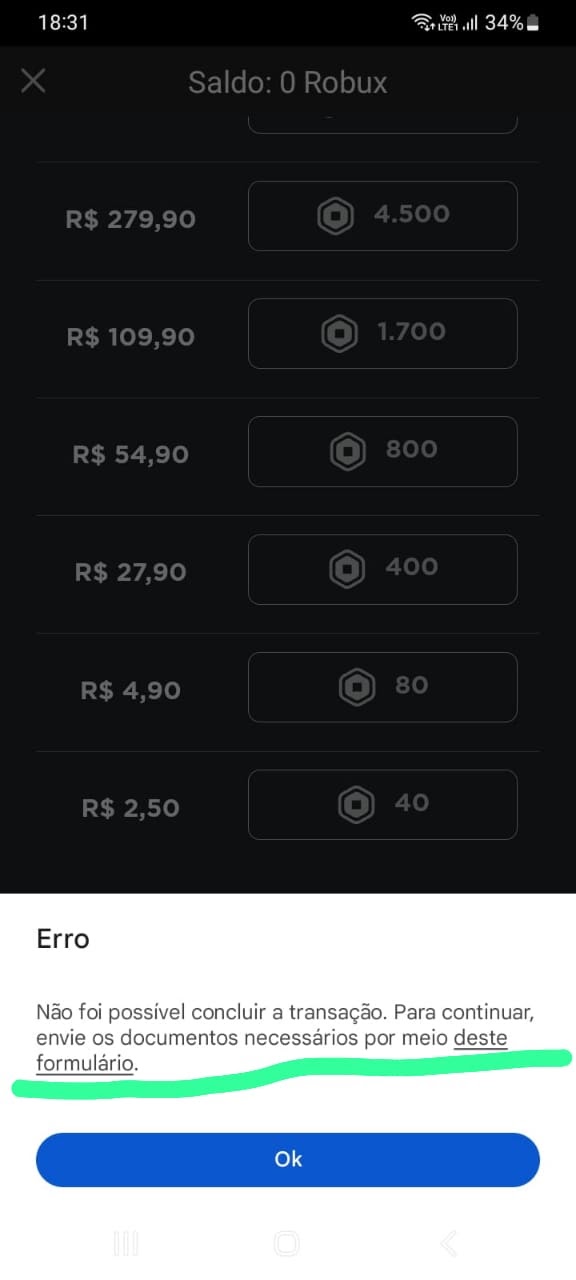 Eu não consigo fazer as compras nos meus jogos e tbm quando vou preencher o  formulário não funciona - Comunidade Google Play