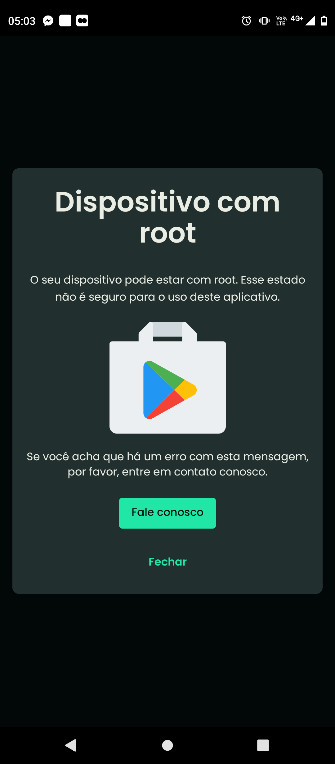 Verdadeiro ou falso: Todos os aplicativos da Google Play são seguros