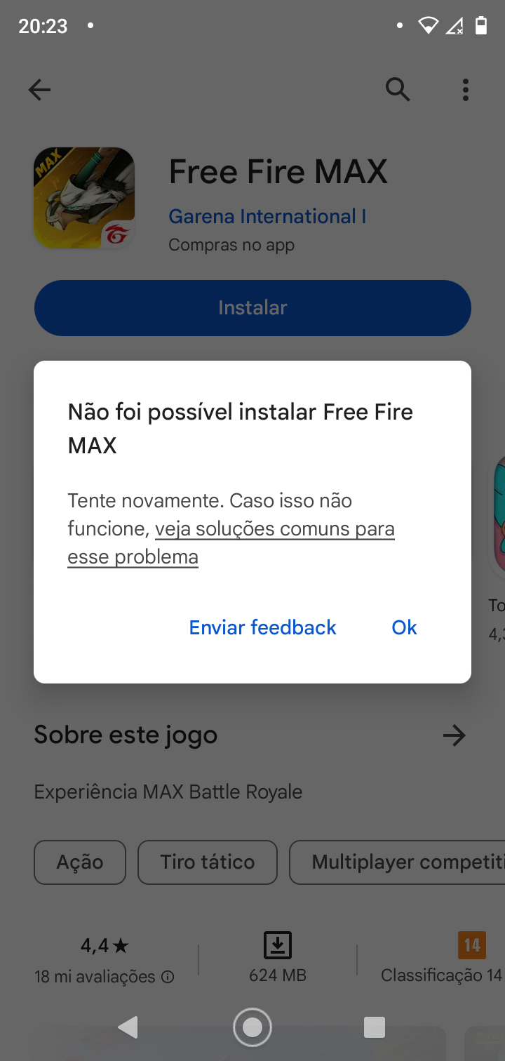 Limpeza de Cache – Free Fire Suporte