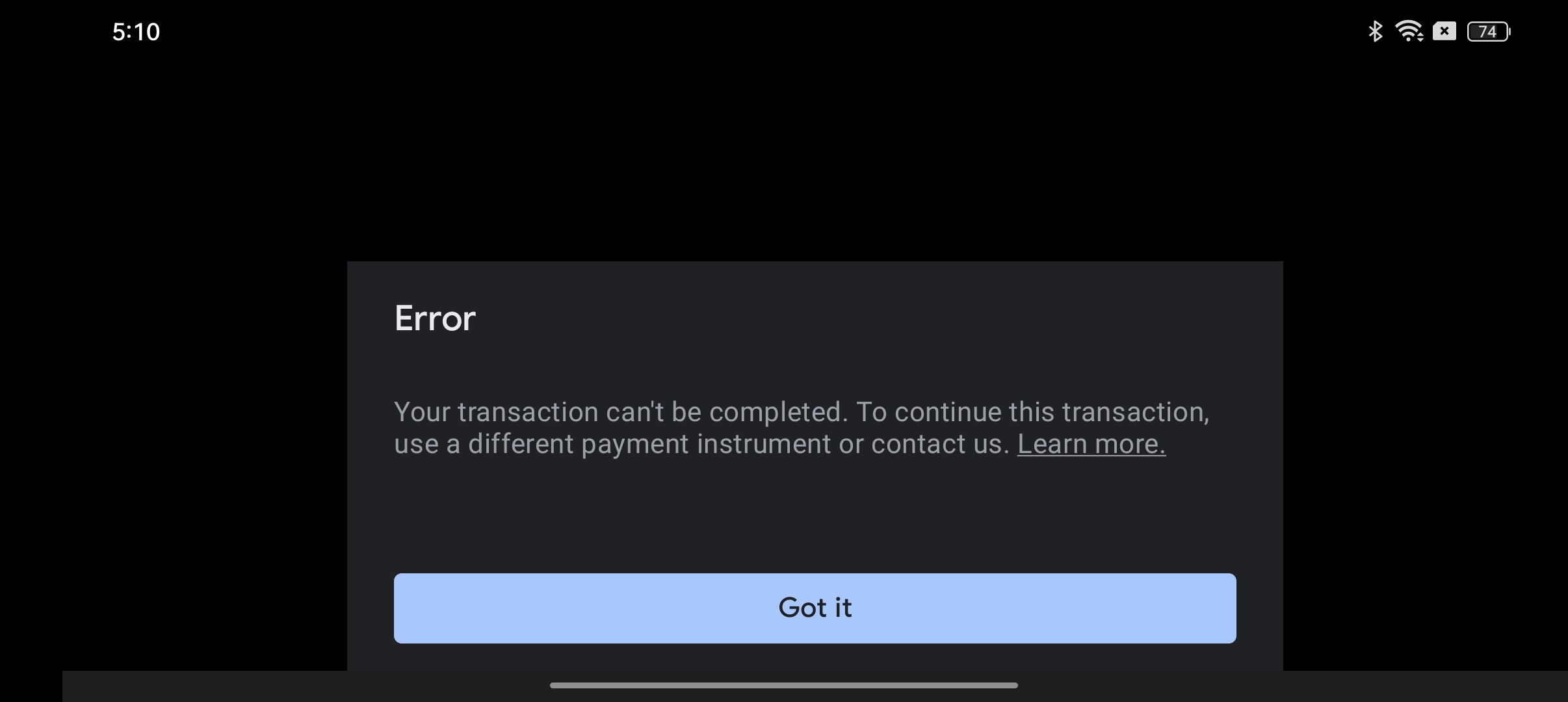 How To Fix the Steam “Your Transaction Cannot Be Completed…” Error