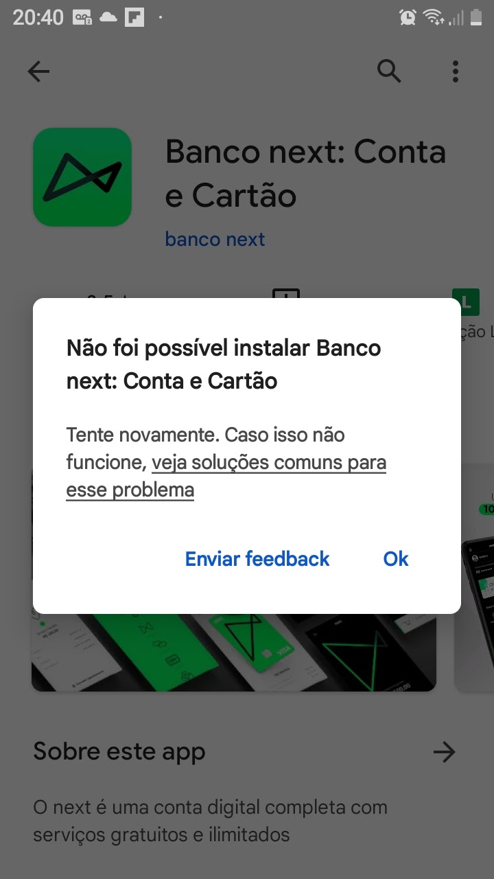 Não é possível instalar/atualizar apps na Play Store - Comunidade