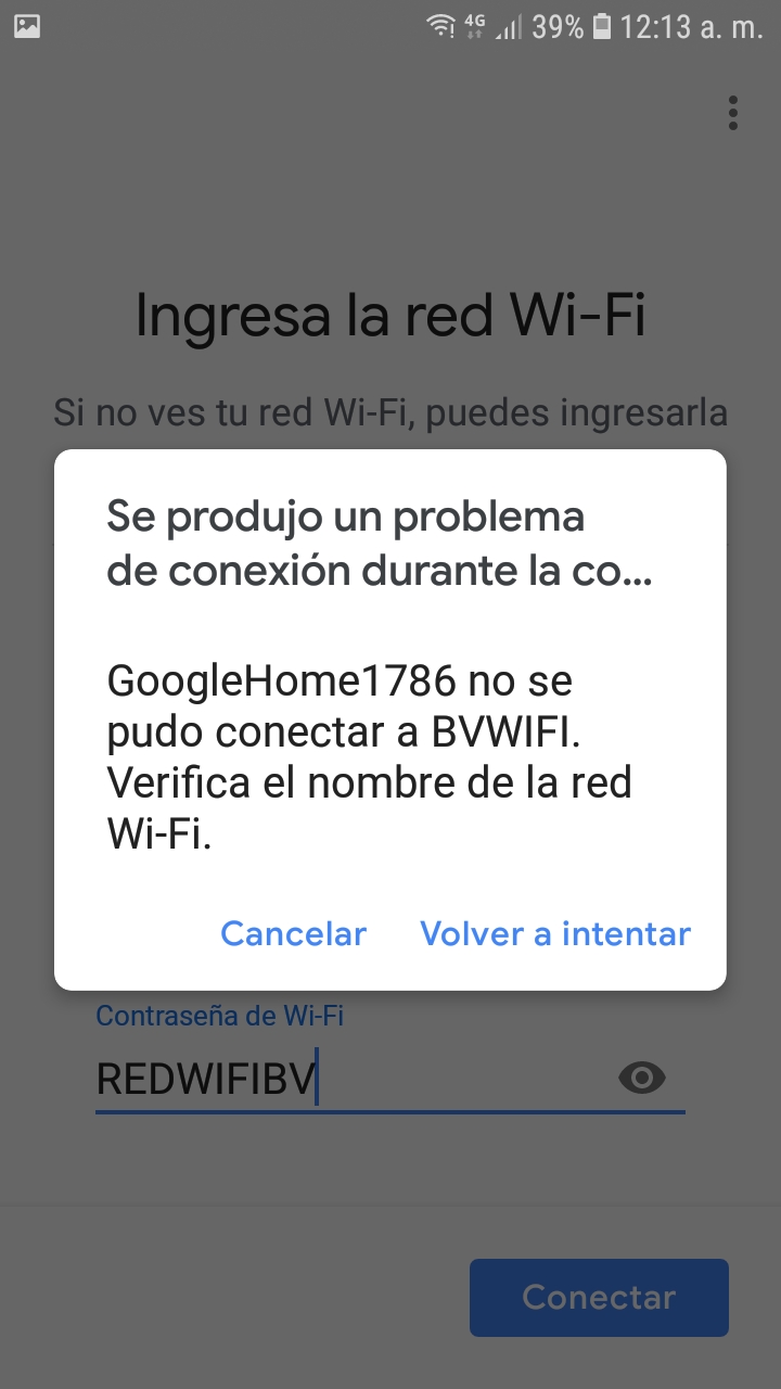 google home mini no wifi