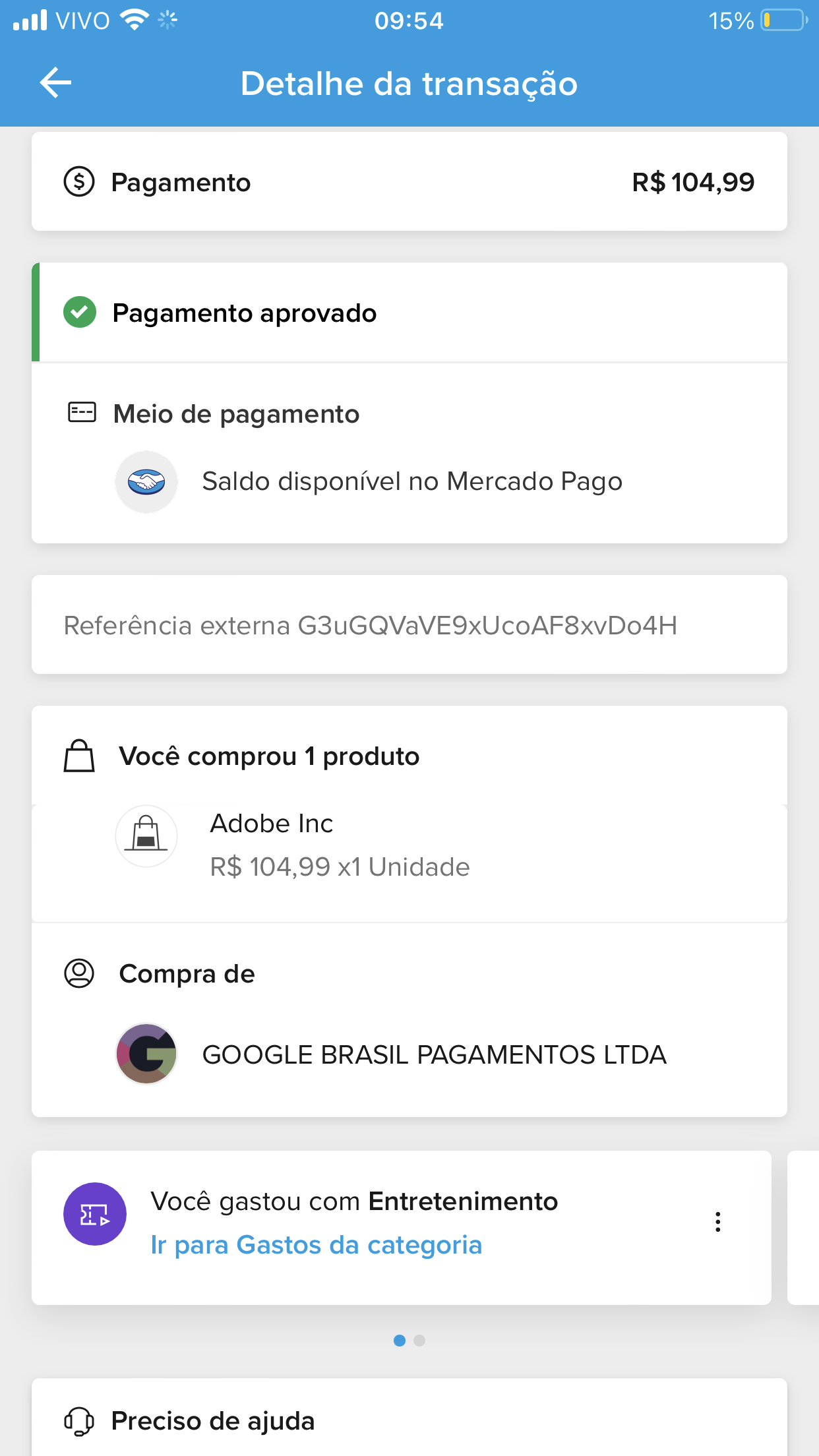 Pagamentos - Comunidade Google Play