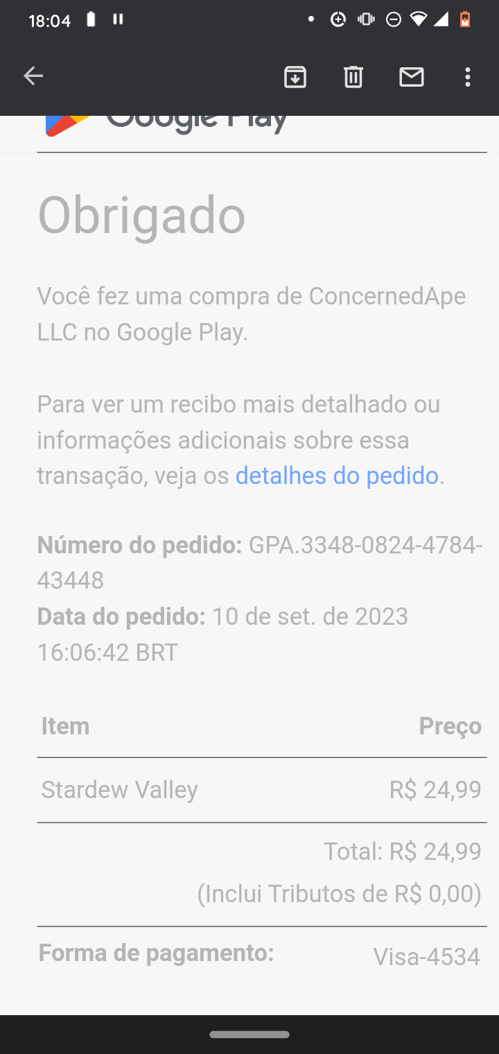 Não consigo achar uma assinatura de um aplicativo comprei do Google Play -  Comunidade Google Play