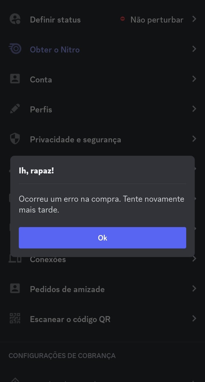 Mesmo abrindo o app o plano não é confirmado - Comunidade Google Play