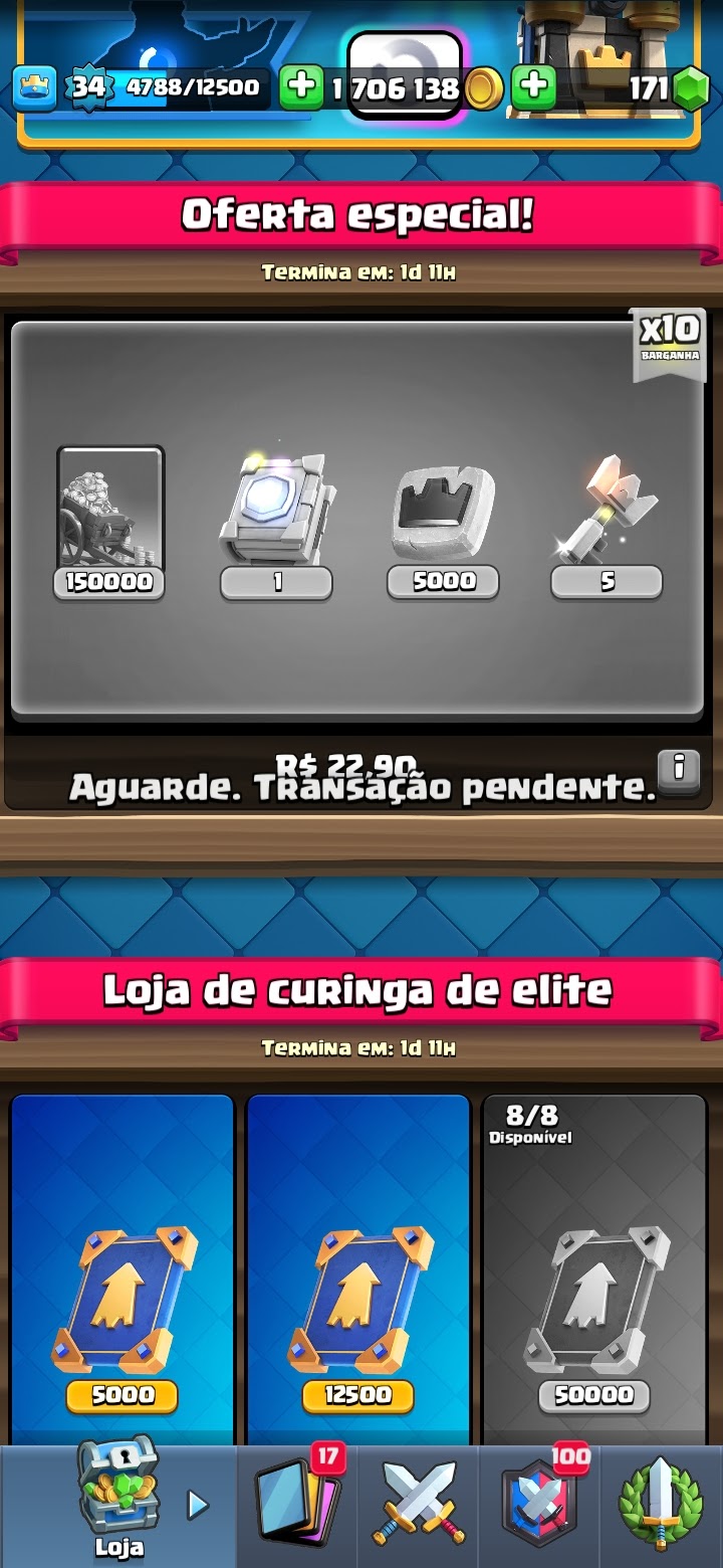 Como jogar em dupla no Clash Royale