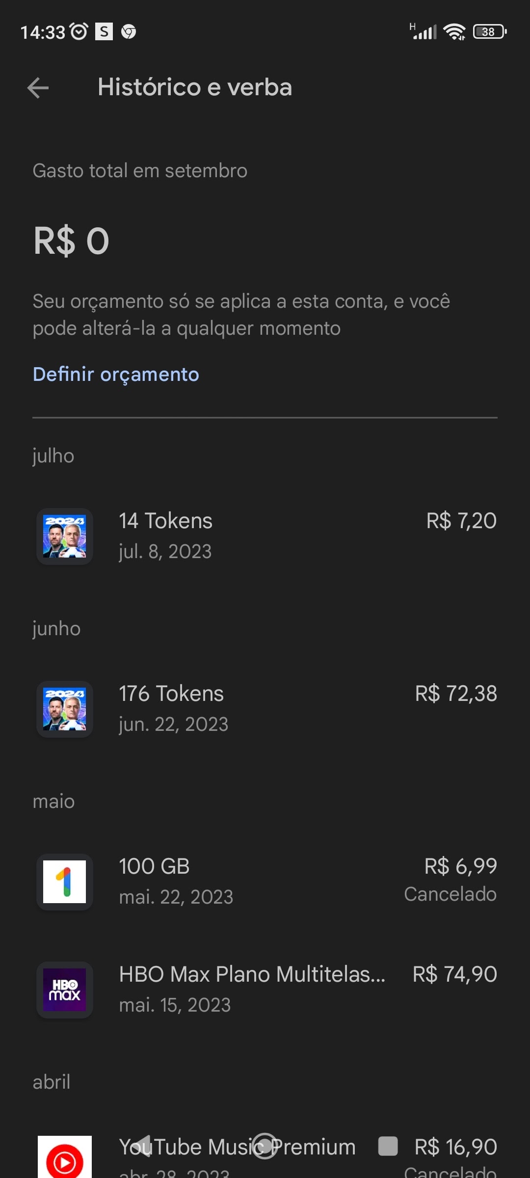 Tenho uma assinatura pelo Google play do Spotify e recebi duas cobrancas -  Comunidade Google Play