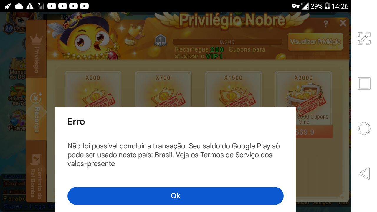 Compras jogo - Comunidade Google Play