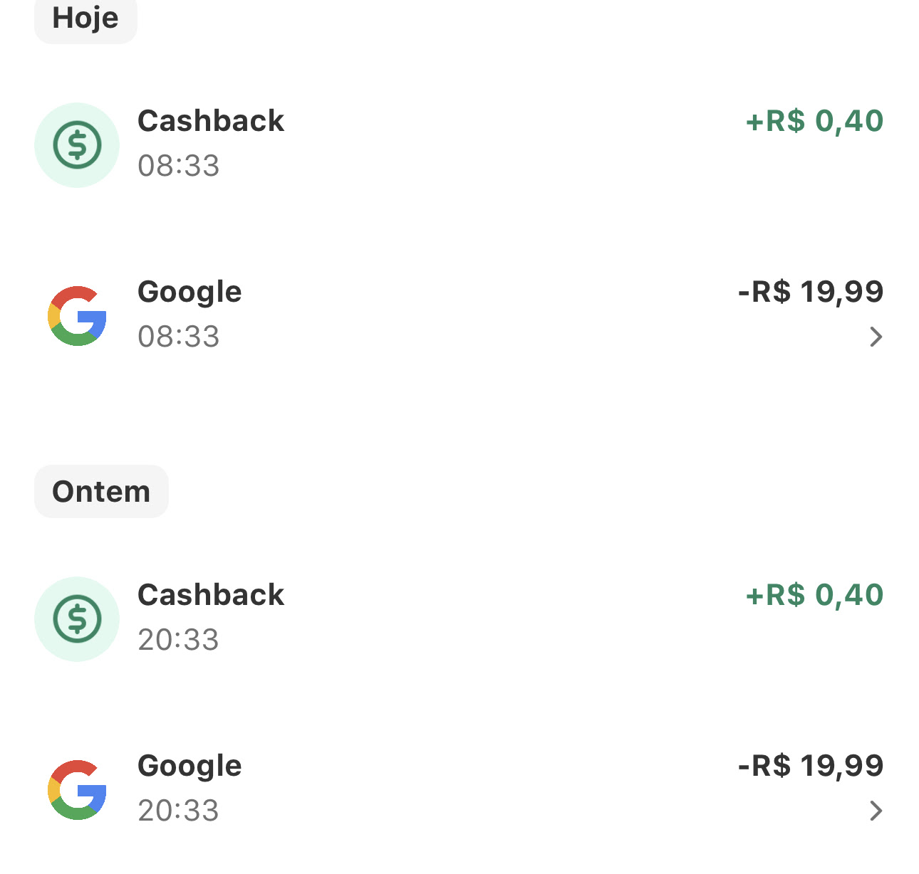 Meu reembolso de uma conta paga duas vezes - Comunidade Google Play