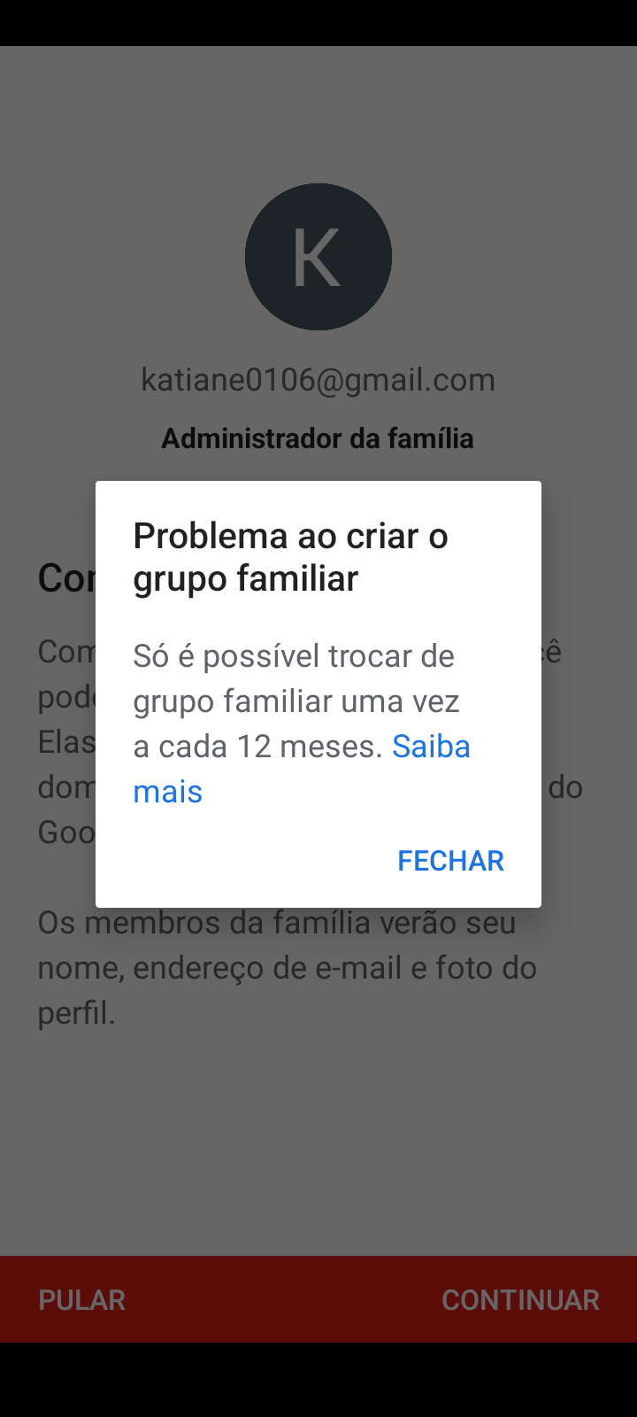 Depois de utilizar os grupos de família do WhatsApp, a nova