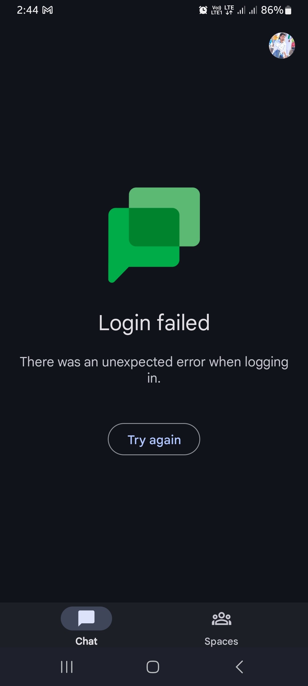 Application Login error - Apple Community