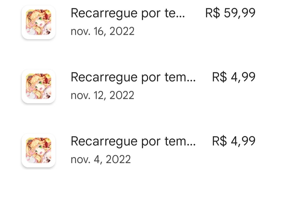 Alguém comprou coisas no meu dinheiro na Google play, quero um reembolso  total. - Comunidade Google Play