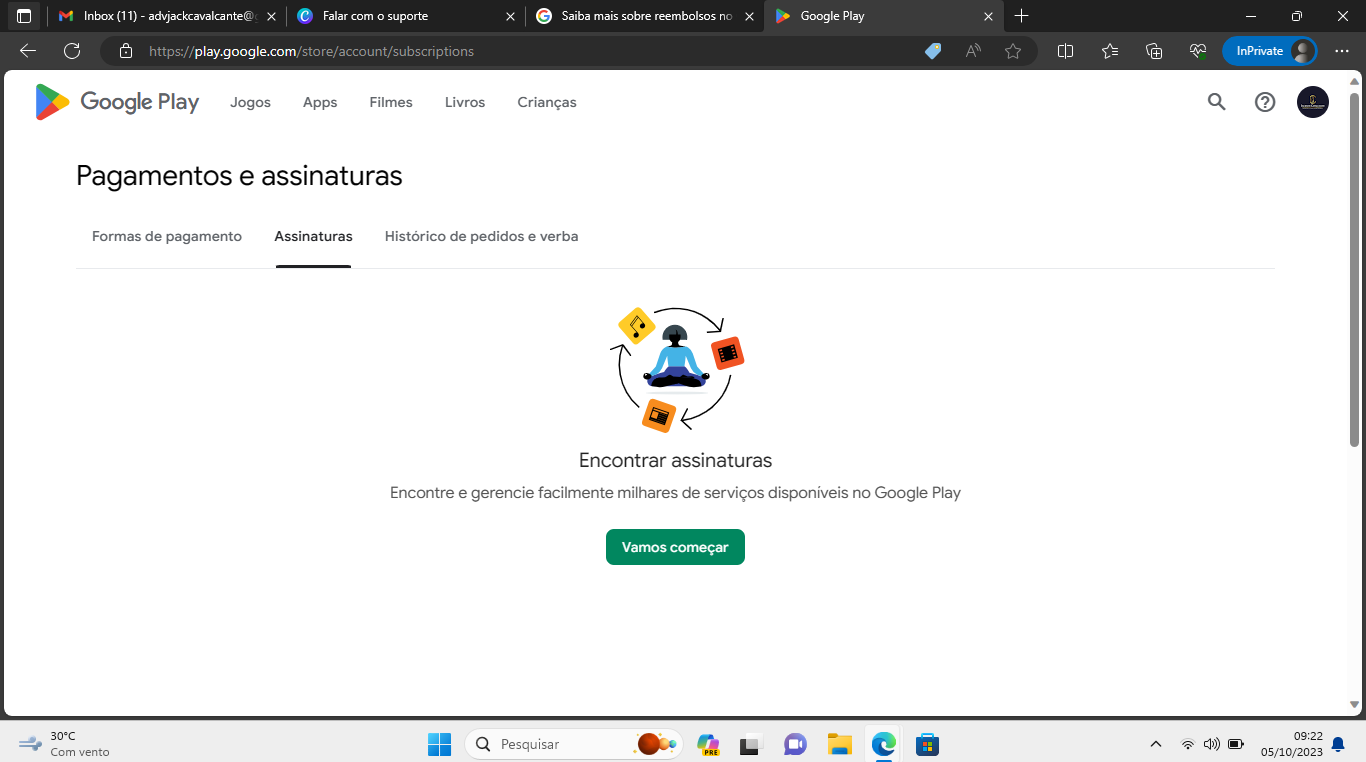 Problema com pagamento de assinaturas - Comunidade Google Play