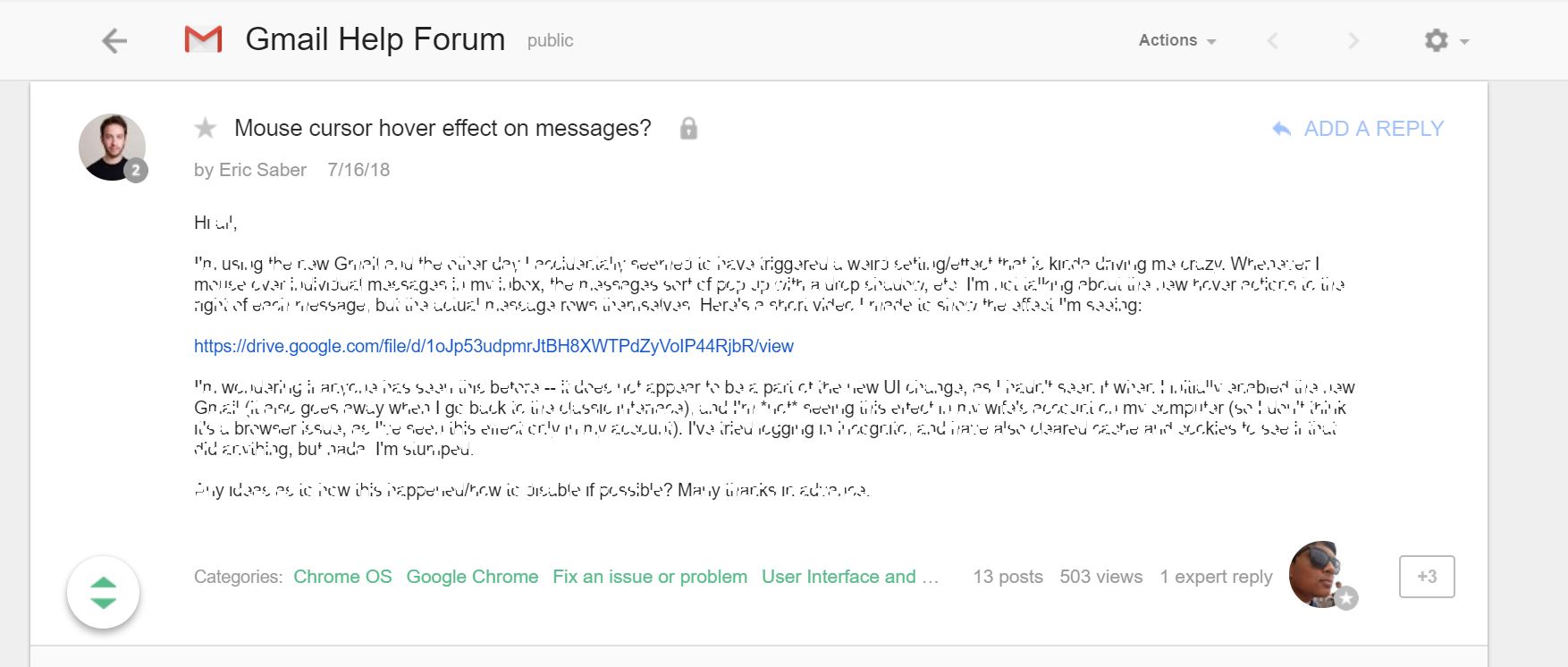 Text On My Screen Will Get Distorted Then Back To Normal And Then Distort Again Google Chrome Community