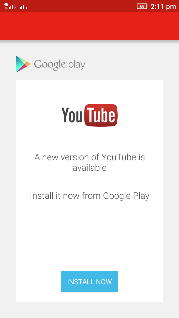 Youtube Apps Is Not Install My Phone Google Play Community