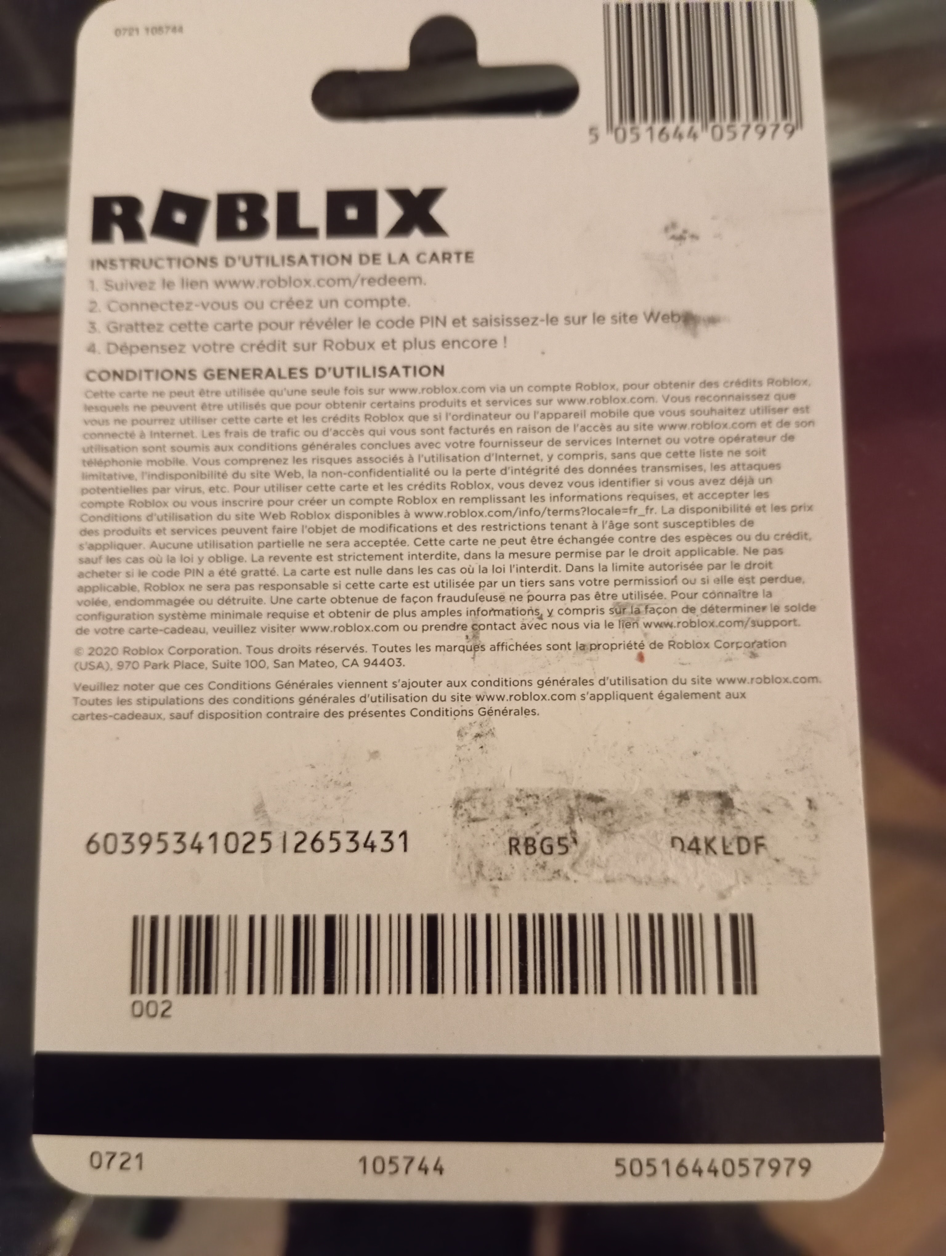 Comprar Roblox Gift Card, Cartão Presente