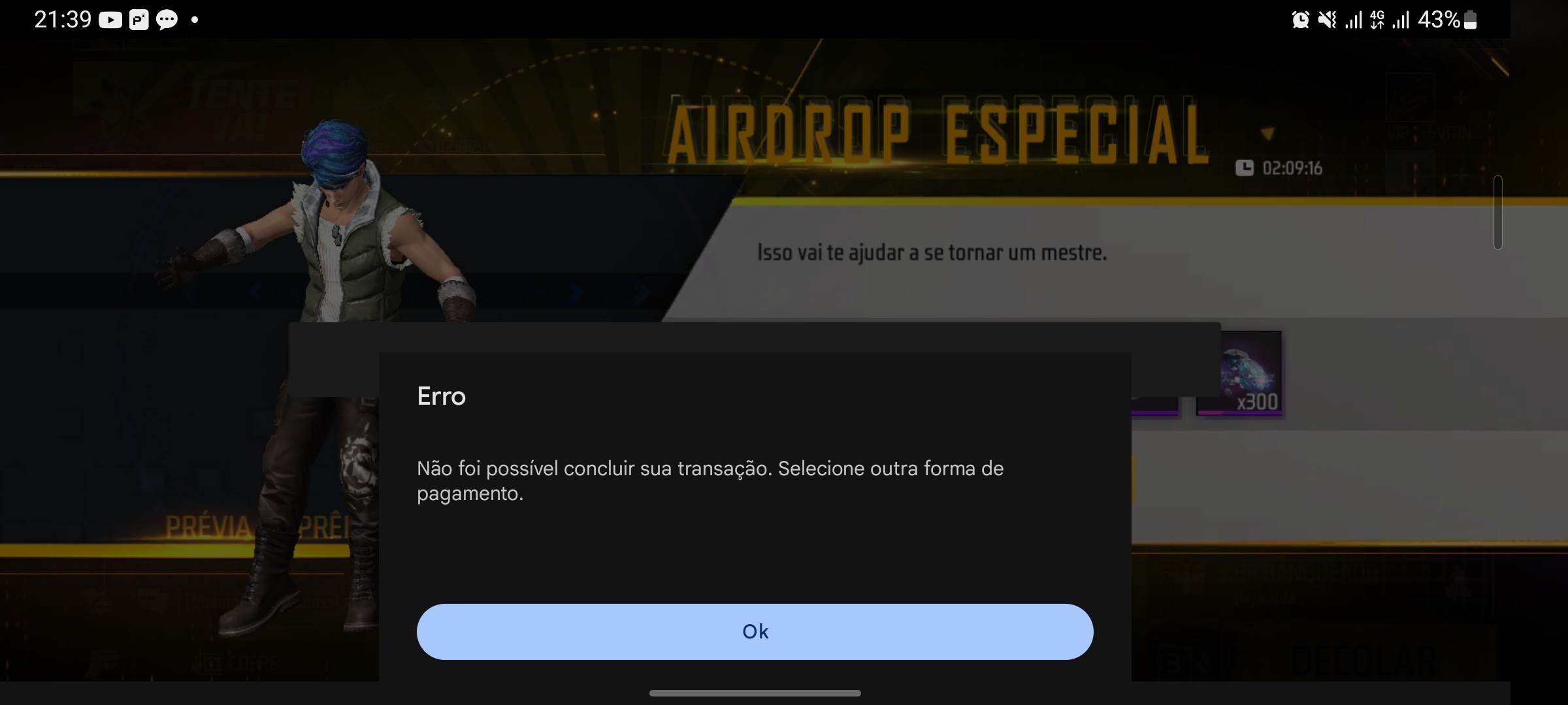 FALHA NA RECARGA DO FREE FIRE -COMO RESOLVER DO JEITO FÁCIL! 