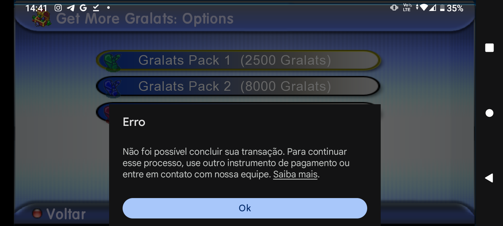 Estou tentando solicitar reembolso desde ontem, mas não aparece a opção da  minha compra - Comunidade Google Play