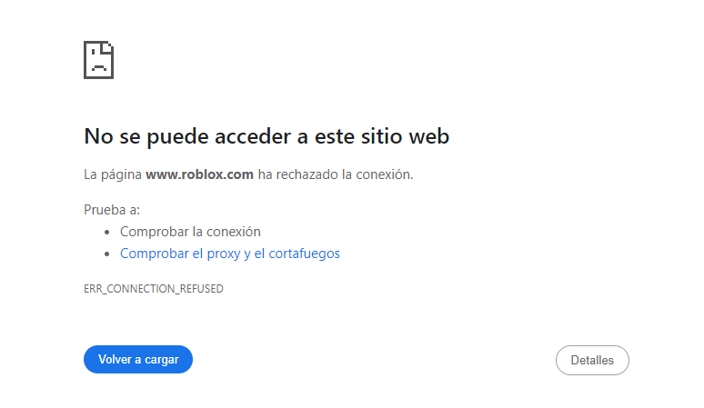 Google chrome no me deja entrar a Roblox - Comunidad de Google Chrome