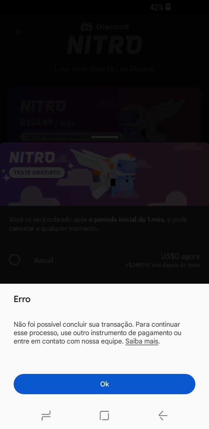 Denúncia de usuário – Discord