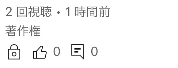 非公開で投稿した動画に著作権マークが出た時の対処法を知りたいです 
