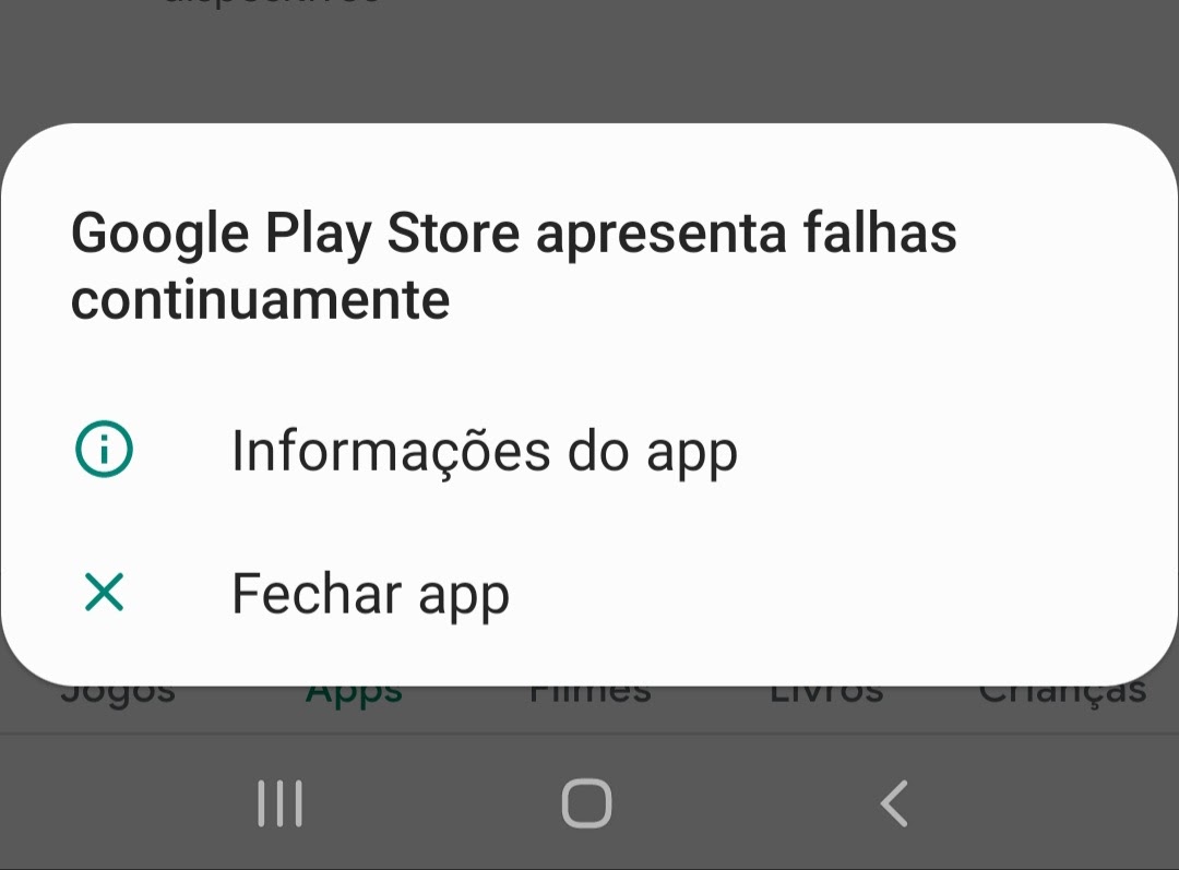 Google Play Service apresenta falhas continuamente - Comunidade