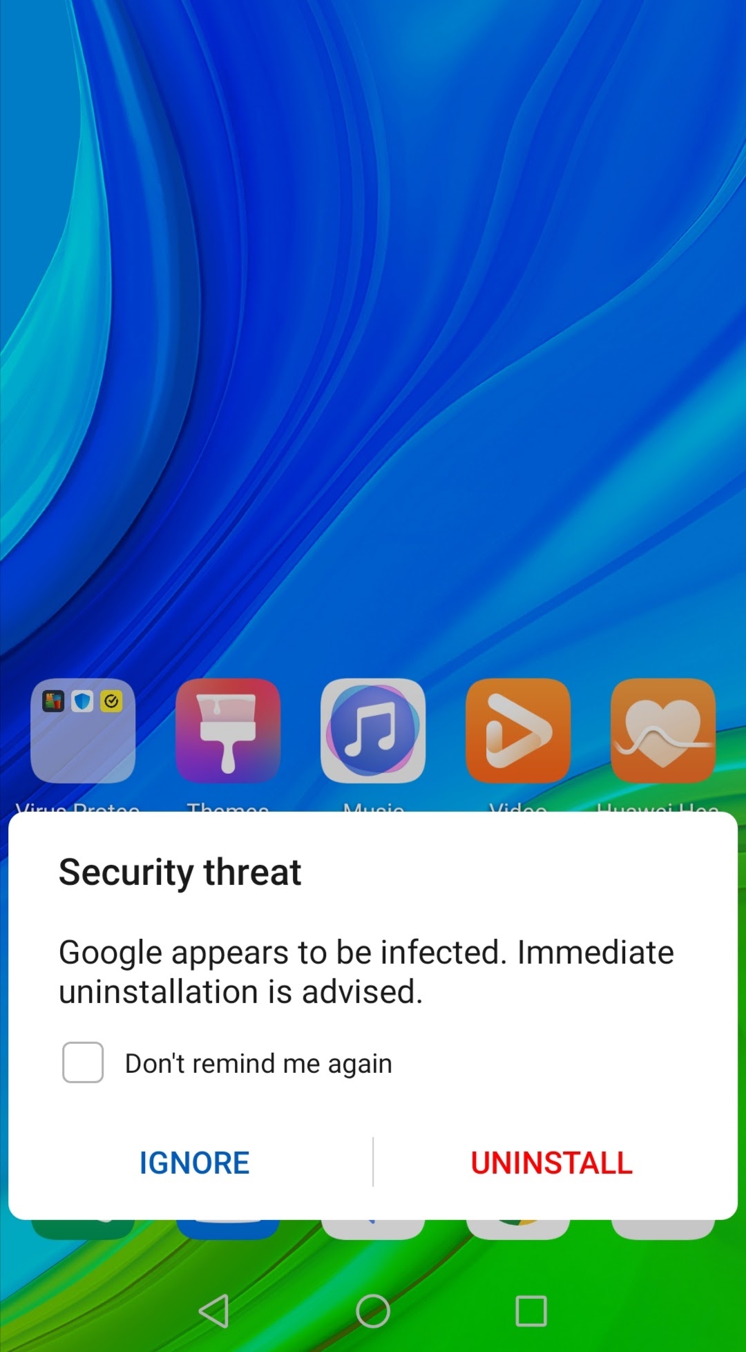 Google app is infected - Android Community