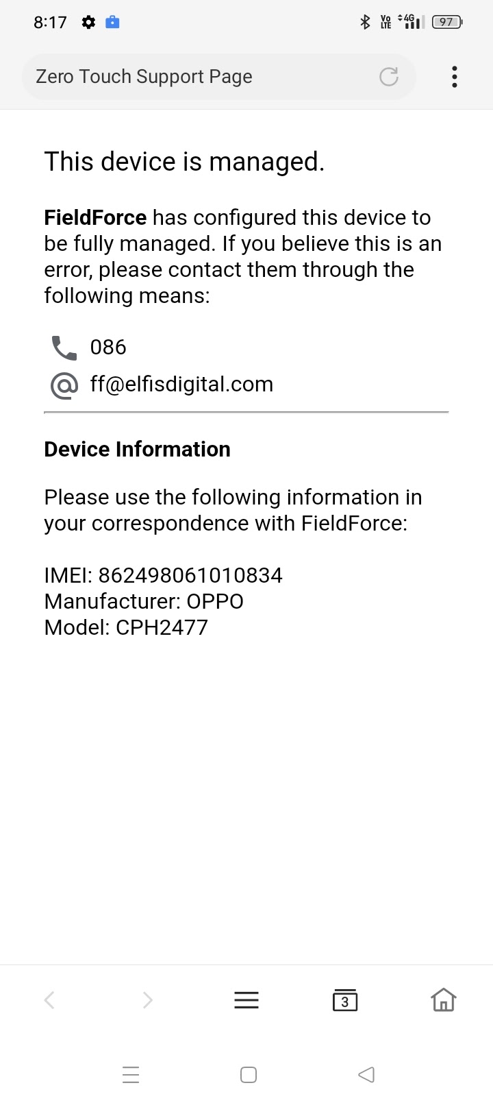 Managing correspondence