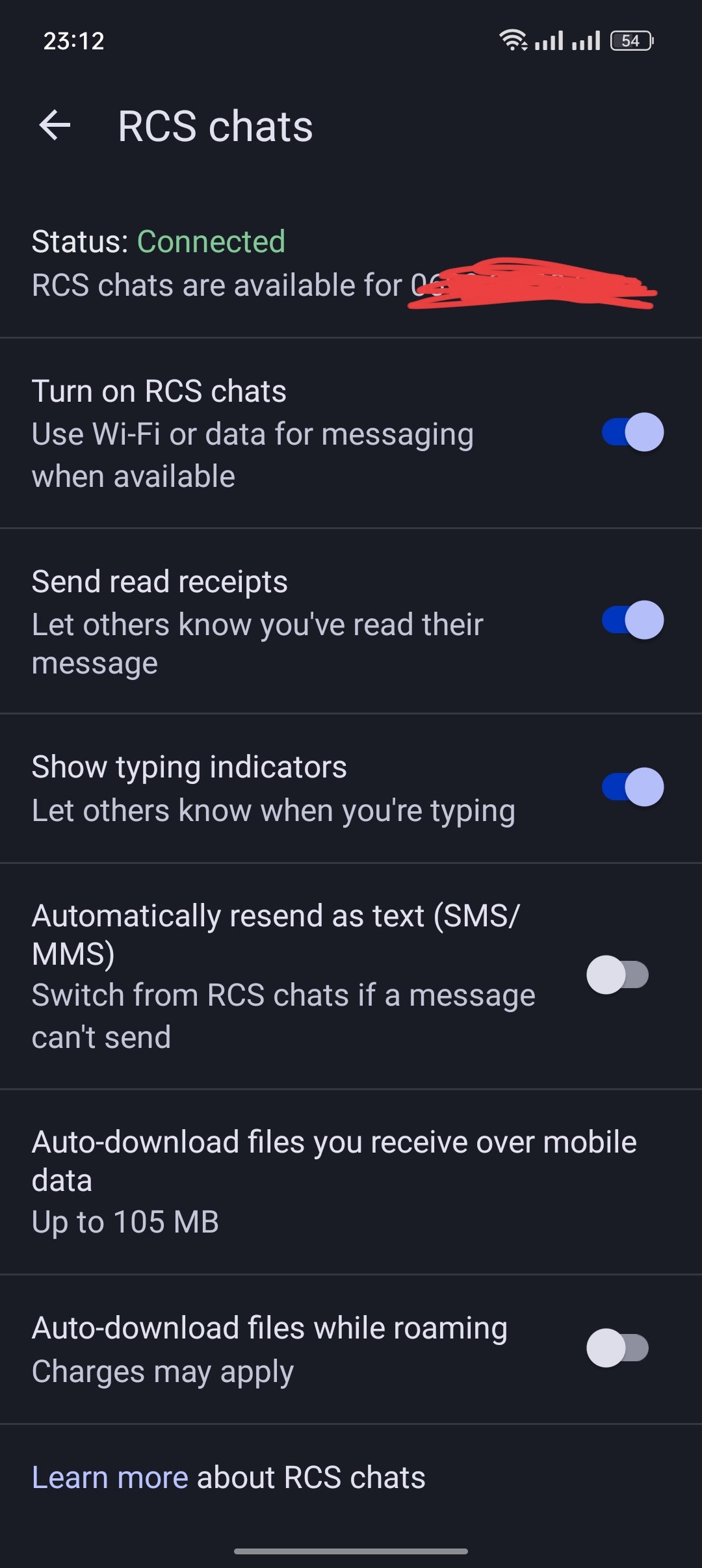 RCS/Chat messages are only working one-way - Google Messages Community