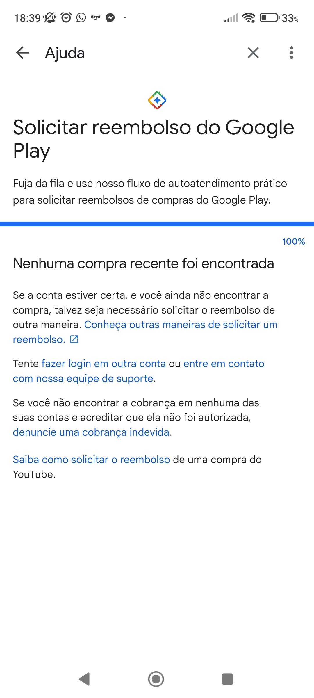 Solicitação de reembolso urgente! - Comunidade Google Play