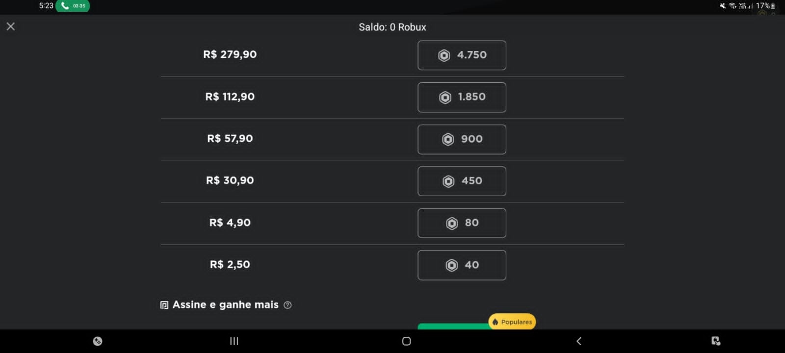 Não estou conseguindo fazer compras no jogo - Comunidade Google Play