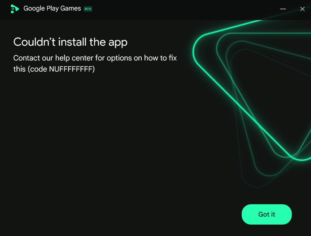 Google Play Games Not Installing - Google Play Community