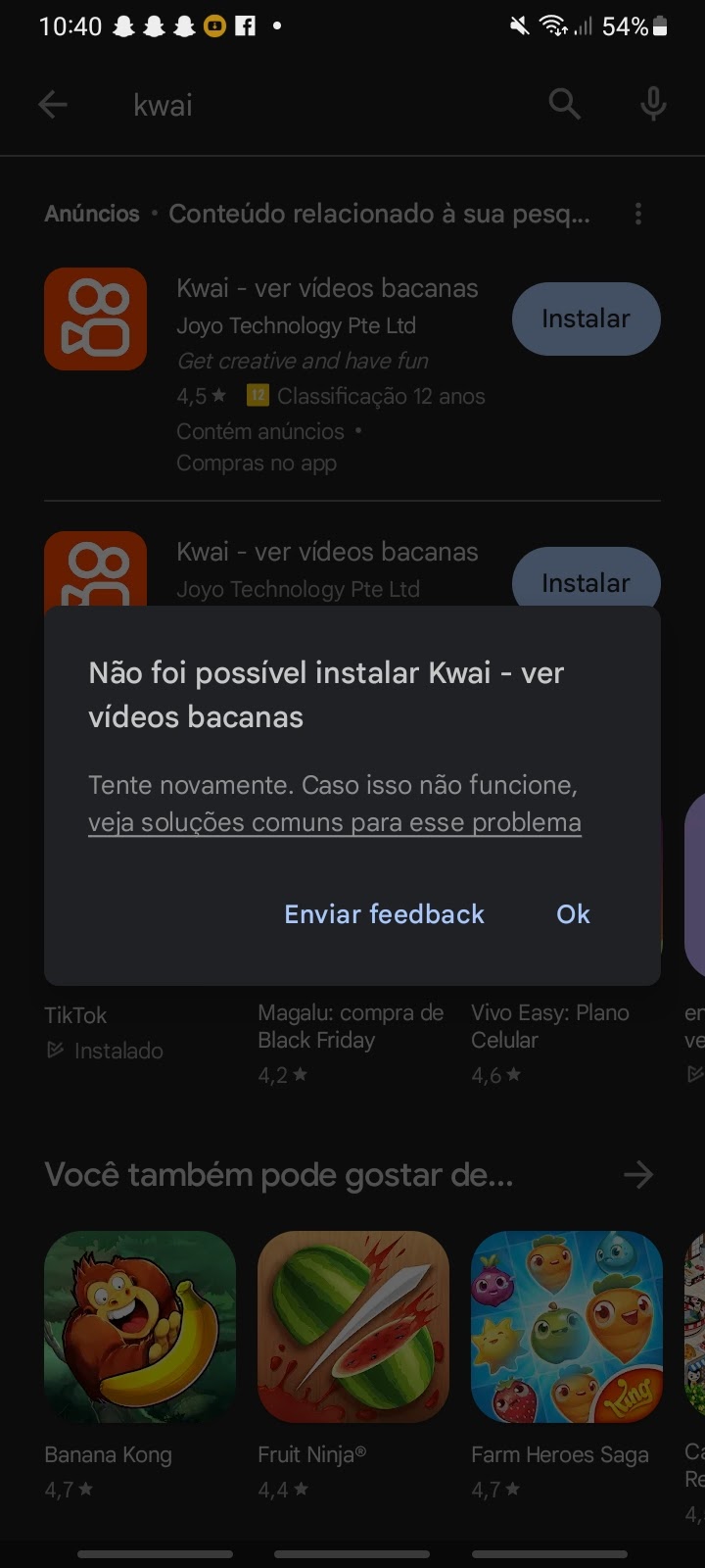 não consigo baixar aplicativos - Comunidade Google Play